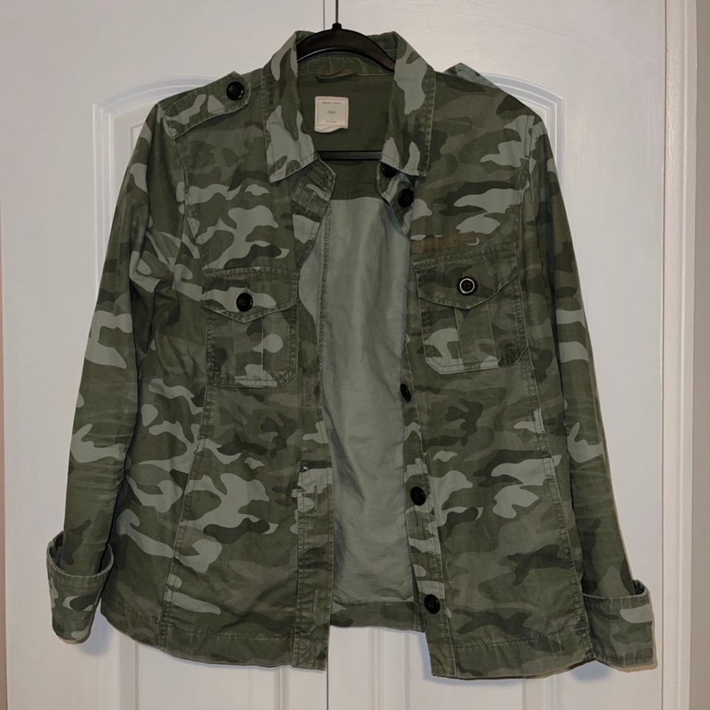 GAP camo jacket